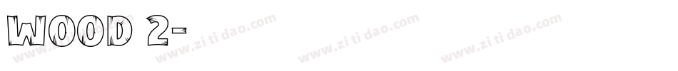 Wood 2字体转换